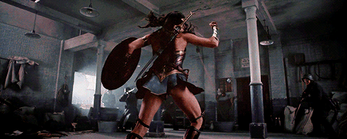 dcfilms:  She’s an Amazon warrior. She’s the best fighter in the DC  universe.