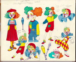 calmao666:  calmao666:the amount of clowns in my sketchbook is worrying petty&amp;sad pierrots deserves love too