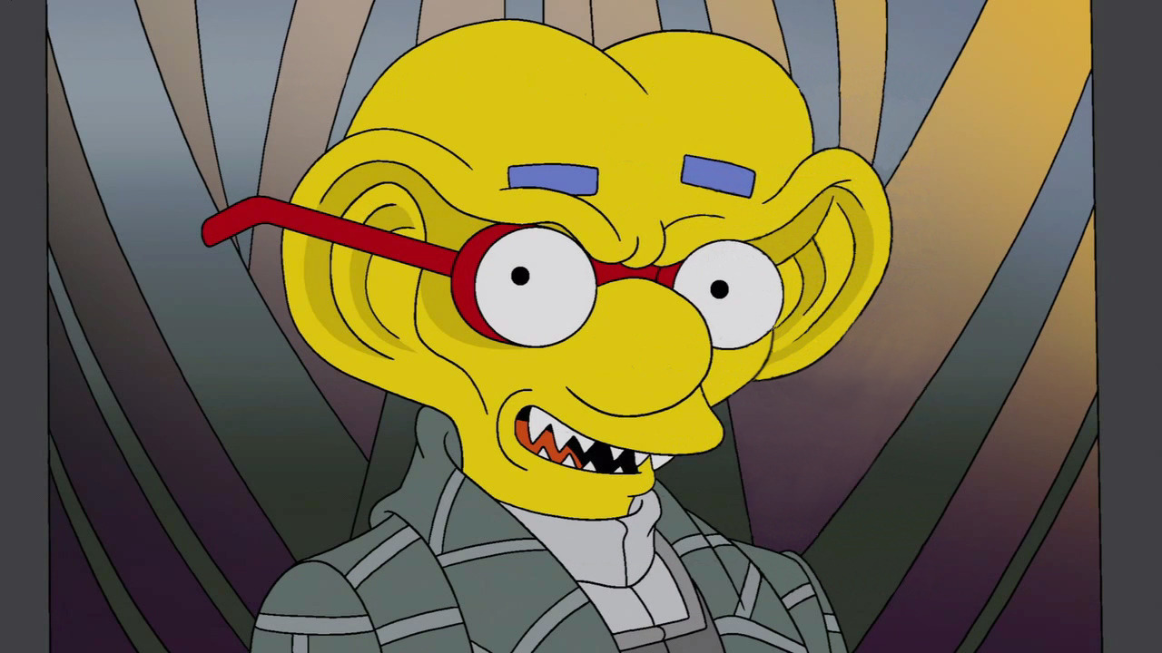 ds9vgrconfessions:startrekgifs:    Re-blogging for Milhouse as Quark.  (Or maybe