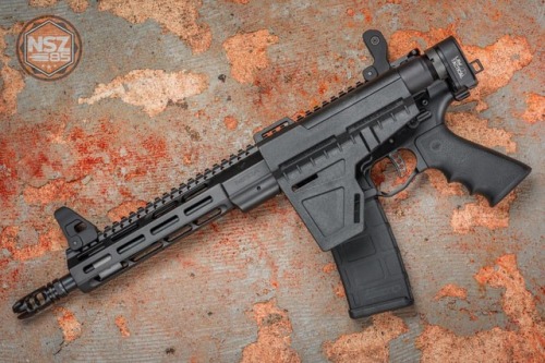 This is the perfect AR pistol in my opinion. I may be biased though since I built it. Just fold and 