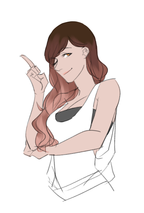 kumadraws:  gangster wife 😍.png   [Patreon] [Commission Info]   
