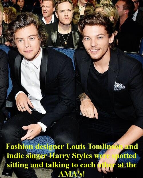 Louis Tomlinson!fashion Designer AUx Harry Styles!Indie Singer AU
