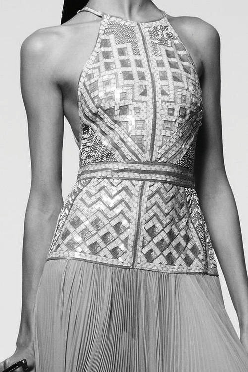 forthosewhocravefashion:  Details at J. Mendel Pre-Fall 2014