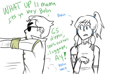     a sort of part 2 to this one drawn for my own amusement and cause i wanted to draw bolin vuv