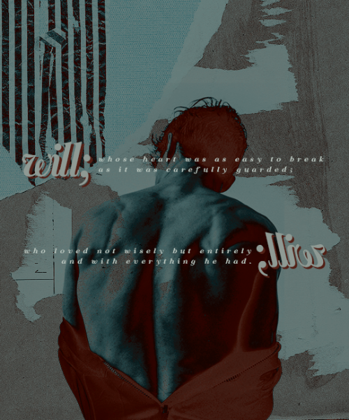 williamsherondales: — Will smiled the way Lucifer might have smiled, moments before he fell fr