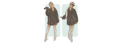 ariana grande drawings headers + dua lipa ALL THE CREDITS TO @rachelkatwalsh ON INSTAGRAM! [[pss, fo