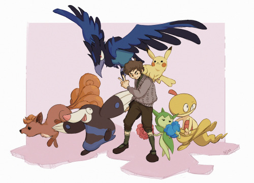 littlenimart:my pokemon sword team!