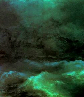 nigra-lux:AIVAZOVSKY, Ivan (1817-1900) From the calm to hurricane (От штиля