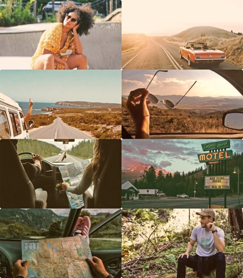 lornadanesummers: Bonnie and Kai On the Road“Somebody had tipped the American continent like a pinba