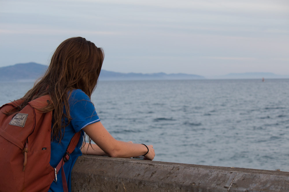 solitudeseeking:  Looking out towards the Channel Islands 