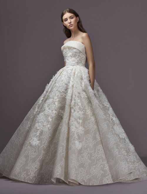 designerbridalroom - Saiid Kobeisy | This strapless ball gown is a...