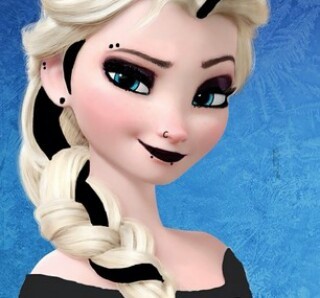 firequeensrules:  Elsa’s alternative looks :) 