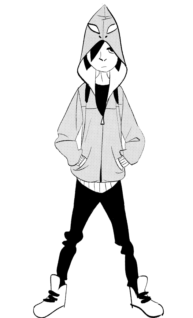 scottwatanabe:  shiyoonkim:  Super early exploration drawings of Hiro.. This was
