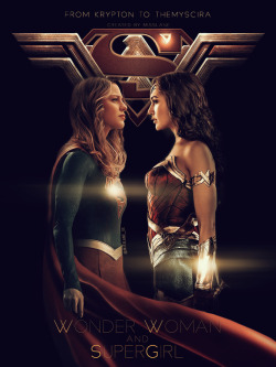 Misslane1981:  From Krypton To Themyscira. I Need This Movie With Melissa And Gal,