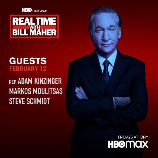 HBO Real Time Guests: Friday, Feb. 12, 2021