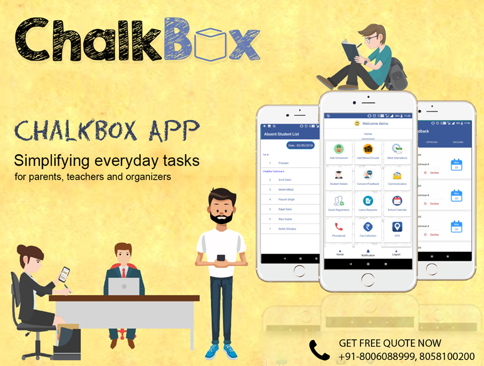 ChalkBox Administrator School Management App on Tumblr