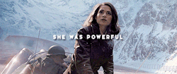 marveladdicts: “She was powerful, not because she wasn’t scared. But because she went on so strongly, despite the fear.” Atticus Happy International Women’s Day (March 8th) 
