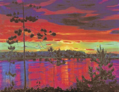 arsarteetlabore: Arkady Rylov. Sunset. 1917