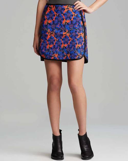 floral-floral-floral: Cynthia Rowley Skirt - Bonded SlimSee what’s on sale from Bloomingdale&r