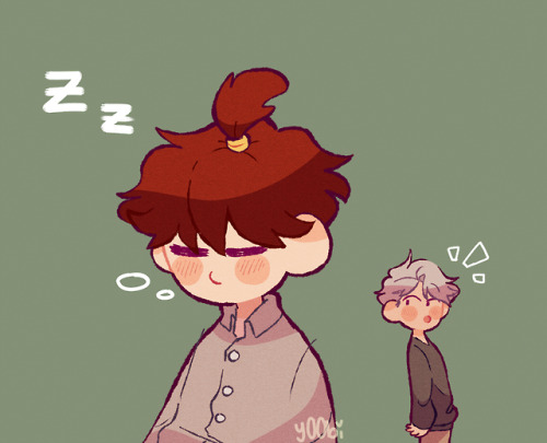 i really cant get over yoongi’s little hair sitcking out alskdfjls