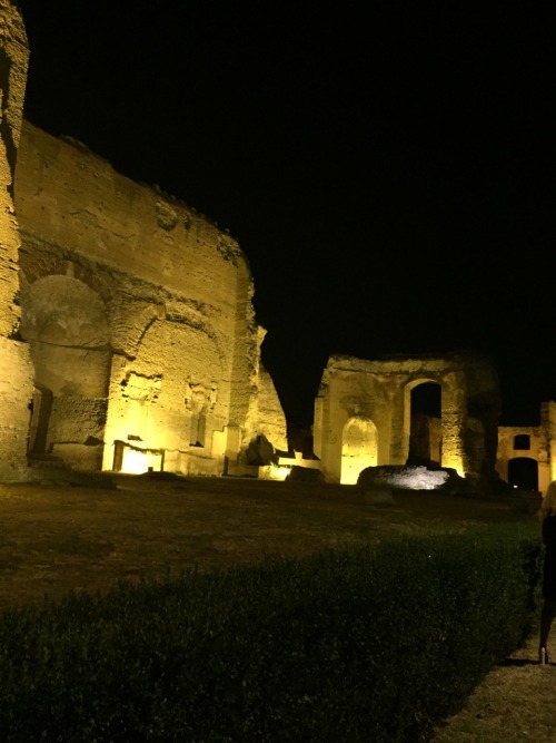 Finally, a Turandot I can get behind! Tonight I went to the ancient ruins of the Caracalla Baths to 