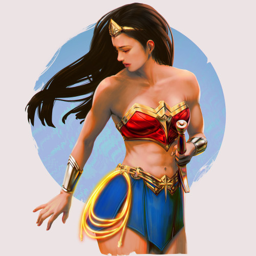  Girl.. Wonder Woman라이트박스 LightBox https://www.artstation.com/artwork/v1lDVd