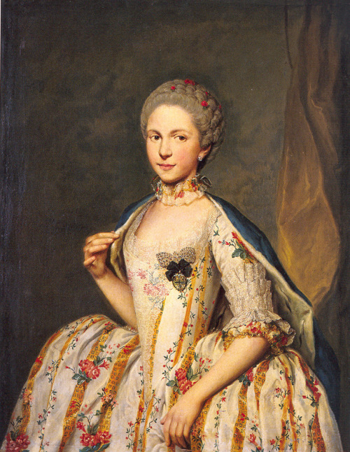 Maria Luisa of Parma, future Queen of Spain, circa 1765