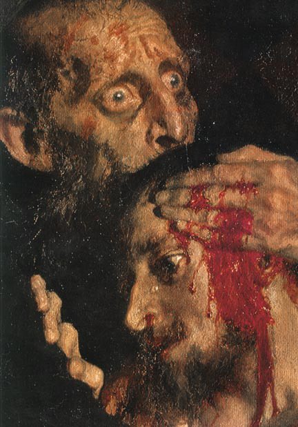 c-adaverine:  Ivan the Terrible and His Son Ivan on November 16, 1581 Ilya Repin This painting depicts the historical 16th century story of Ivan the Terrible mortally wounding his son in Ivan in a fit of rage. By far the most psychologically intense of