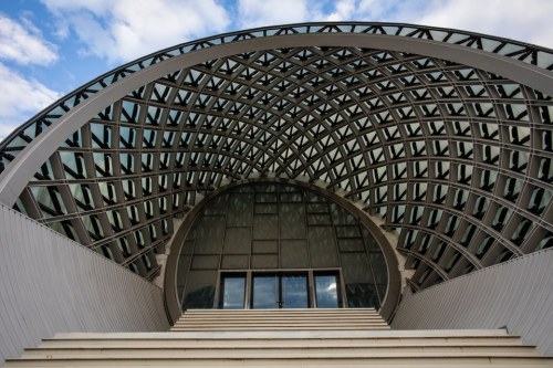 archatlas:  The Architecture of Tbilisi  Ryan Koopmans captures the architecture of Tbilisi, Georgia for VOGUE magazine.   Follow the Source Link for images sources and more information.    