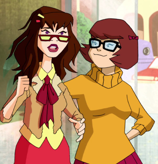 itswalky:  atomic-darth:  itswalky:   philanthropy-lite:  itswalky:  xaldien:  snufkind:   everybody loves to talk about velma and daphne but y’all seem to forget that velma and hot dog water from mystery incorporated were obviously gay   Marcy literally