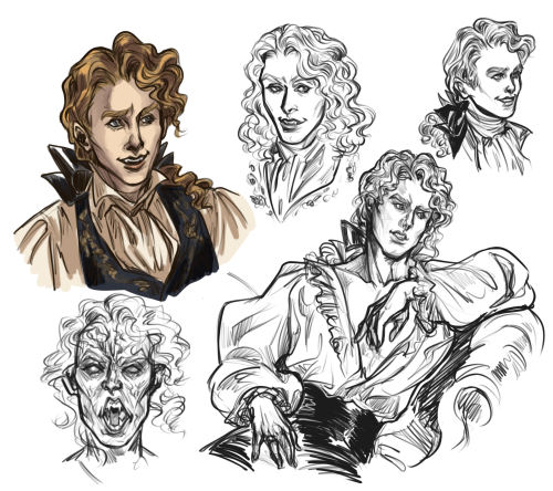 lunammeum-art: Lestat sketches ✨