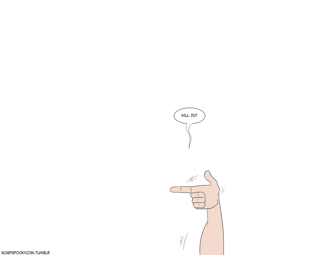 scaryspookycoin:     (°w°)b   A self-indulged comic where you’ll see Jack see