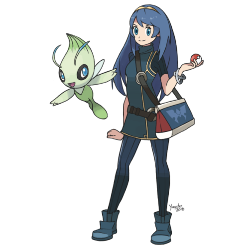 poke-rama:Next in the Fire Emblem Pokémon series, it’s Pokémon Trainer Lucina and her time-travellin