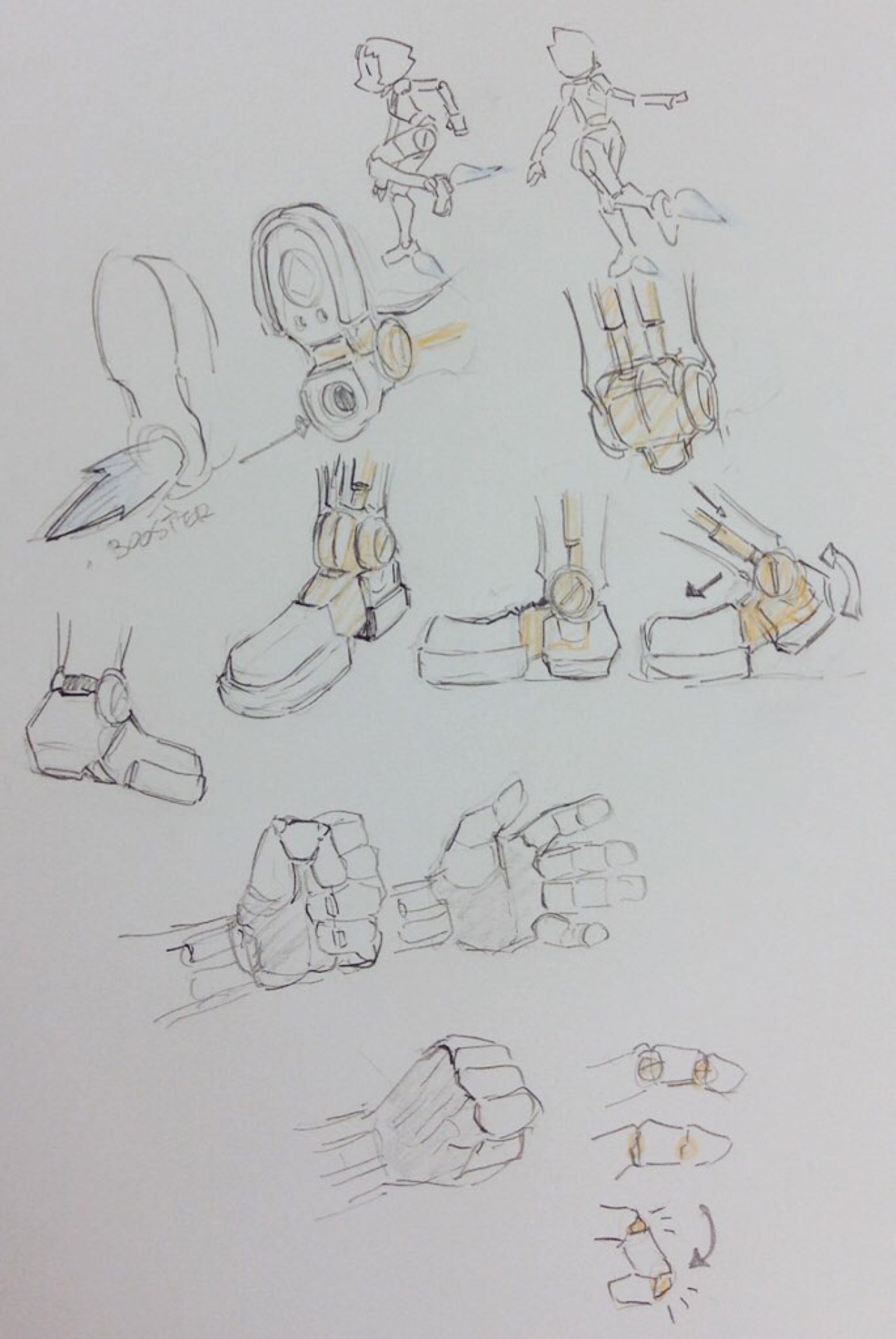 mikanwater:  Robo pearl sketches 😆 