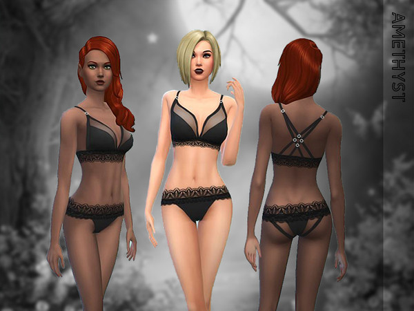 Maxis Match CC World — Underwear Created for: The Sims 4 by amethyst