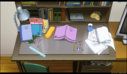  Nitori's desk from Monday to Friday   