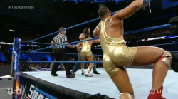 5starguys:Jason Jordan in that gold singlet. DAT ASS.