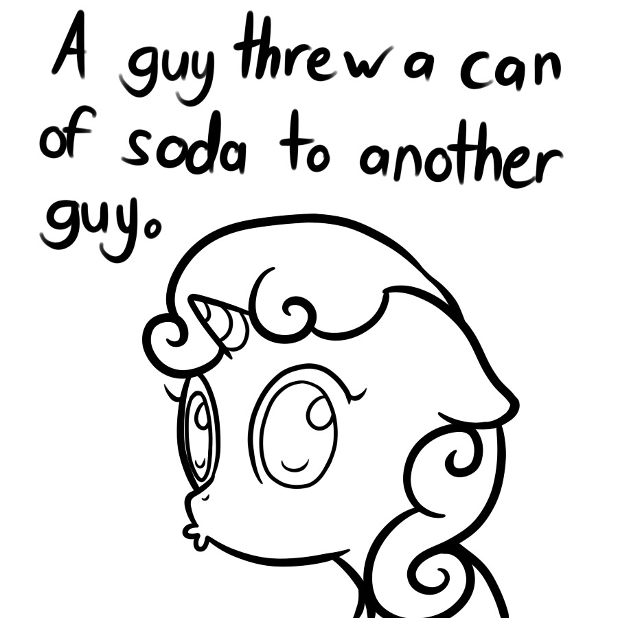 go-ask-sweetie-belle:  Besides what’s a Soft Drink?  lel.