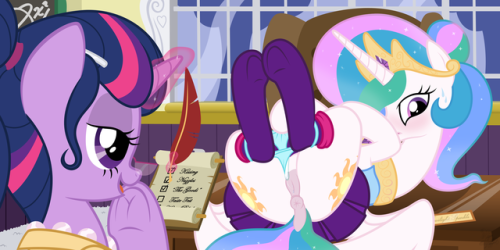 Hol’ up, playboy, Niggerfaggot gotcha some nice, fresh new Weekly Pones™ right here in my hand. Behold!Celestia had a platonic relationship with Twilight during the young unicorn’s school years… well, mostly platonic. While they both adhered