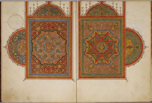 sacred-illumination:Title: A Manuscript of Five Sections of a Qur'anDate: 18th centuryMuseum Descrip