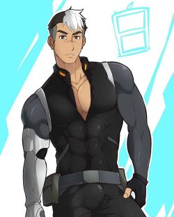 kuroshinkix:  Free Time Draw today~  Shiro from Voltron: Legendary Defenders! He really reminds me of my new oc’s long lost bro hahaha! but still i like the new design of him ;) 