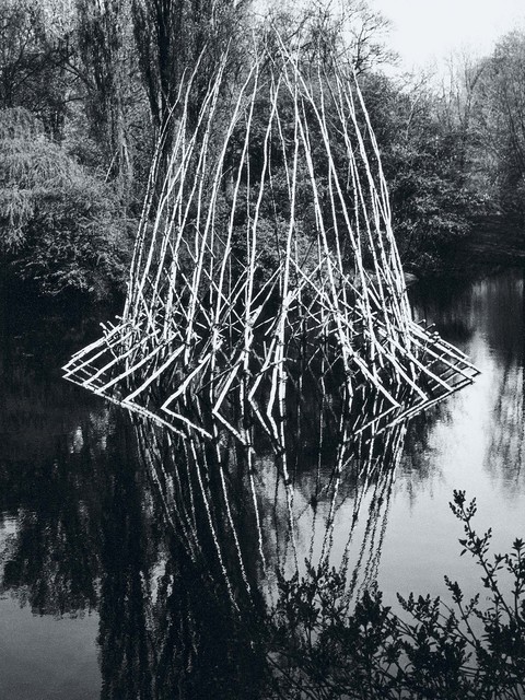 goodmemory: Nils Udo - Maison d’Eau - 1980