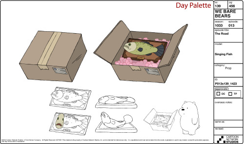 nooreekim:  prop photoset 1 of 4! Episodes: Pet Shop, The Road, Charlie, Emergency,My CliqueClean Line: Ronan SpelmanColor: Nancy UleneProp Design: Me 