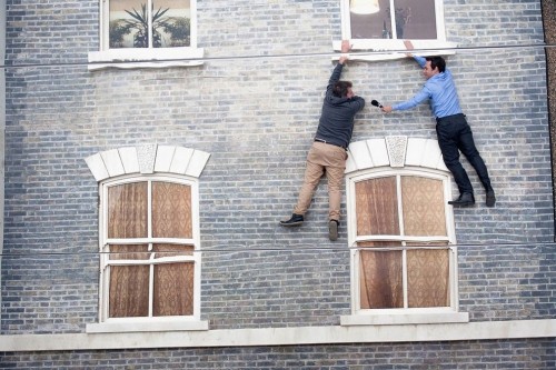 cubebreaker:  “Dalston House” installation allows Londoners to scale the heights of a Victorian townhouse @Cubebreaker.com