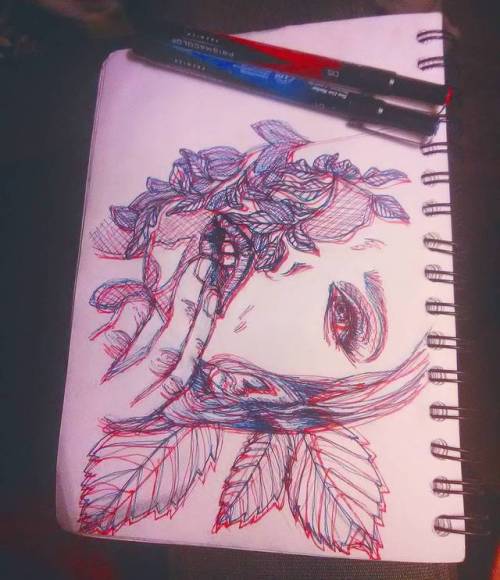 I get super obsessed with one style of art for like 3 days, stay up for three days just filling a no