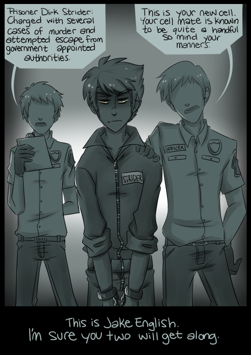 incessantlyphlegmatic:The Case of Dirk Strider: An Undesired Confinement. 