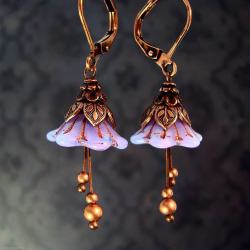 arsenicinshell:Flowered earrings by Ardent Hearts Purchase here 