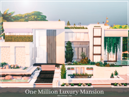 One Million Luxury Mansion (Part 1)Lot Details: - Lot type: Residential - Lot size: 50x50- 8 Bedroom