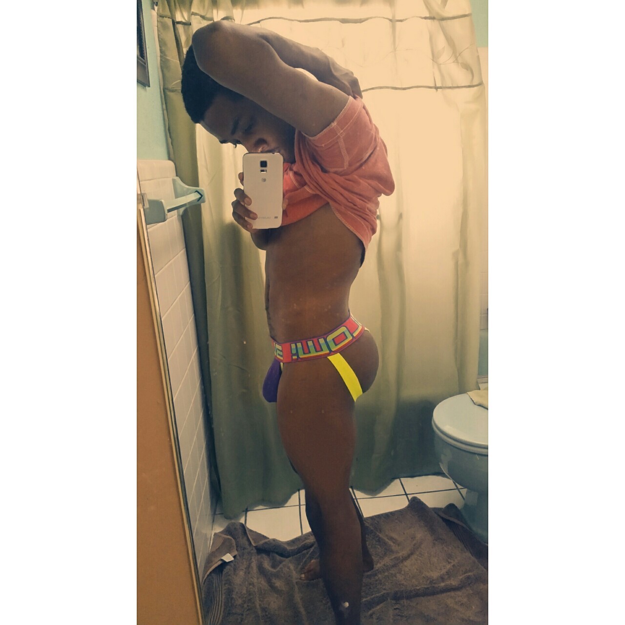 elipowerbttm:  How I look in em?  Add my SNAPCHATS  @eligoodness  @prince_egyptian