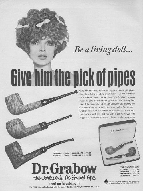 Dr. Grabow pipes - 1968